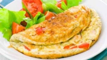 KAŞARLI & SEBZELİ    OMLET