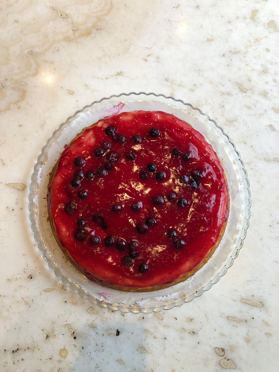 Frambuaz&Yaban Mersini Cheesecake