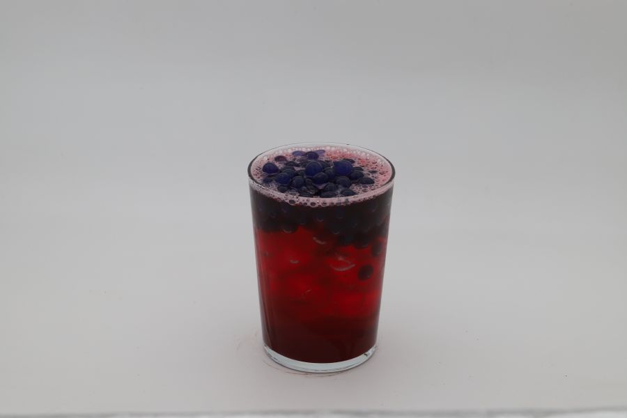 Pomegranate Hibiscus Bubble Tea