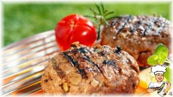 Izgara Köfte ( 2 adet köfte ve patates kızartması ile birlikte ) ( Çocuk Menüsü )   ( 80 gr )