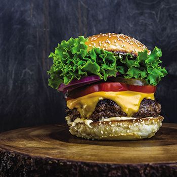 CHEESSEBURGER ( patates kızartması ile birlikte )