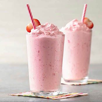 Çilekli Milkshake