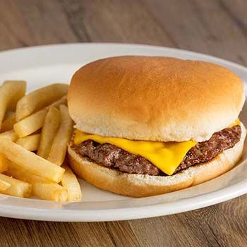 Hamburger Menü  ( patates kızartması ile birlikte )  ( Çocuk Menüsü ) 