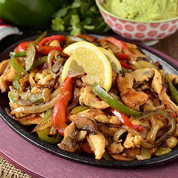 Meksika Usulü Tavuklu Fajita