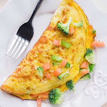 Sebzeli Omlet