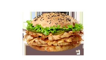 Döner Tavuk Burger +  Patates Kızartması